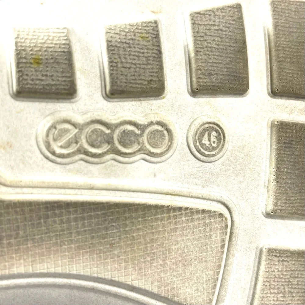 Ecco Transit Mens‎ Sneakers Size 46 US 12-12.5 Green Leather Casual Shoes